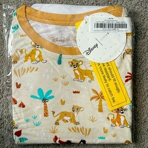 Little Sleepies Limited Edition Disney The Lion King 2 Piece PJ Set Size 9/10